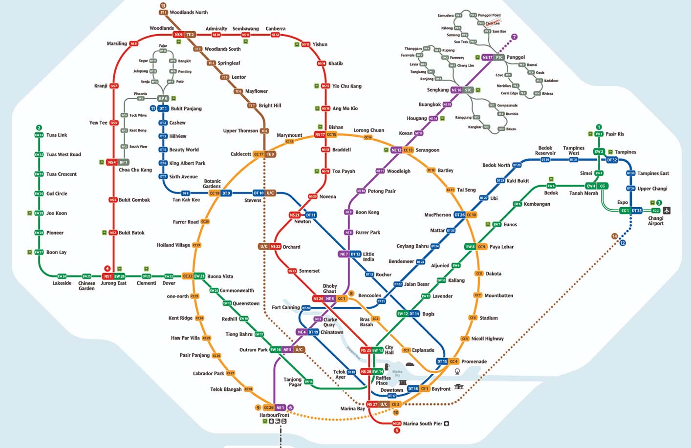 Singapore MRT Travel Guide And Information 2022